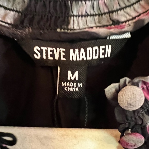 Steve Madden NEW Starla Chiffon Floral Boho Coquette Cottagecore Dress Size M - Picture 5 of 6